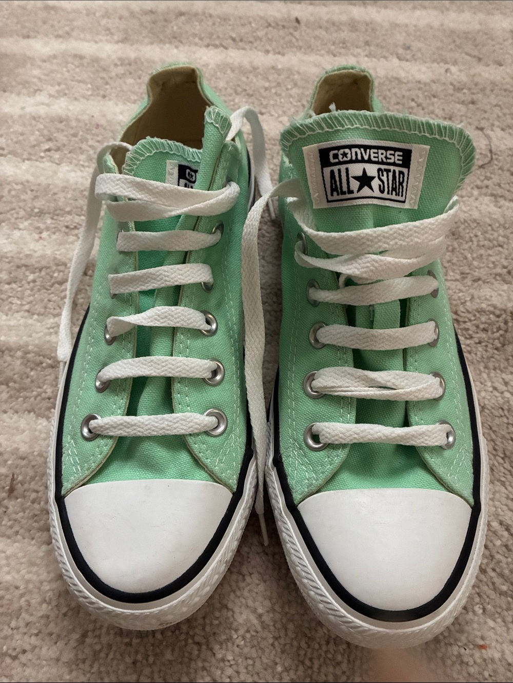 Never worn converse